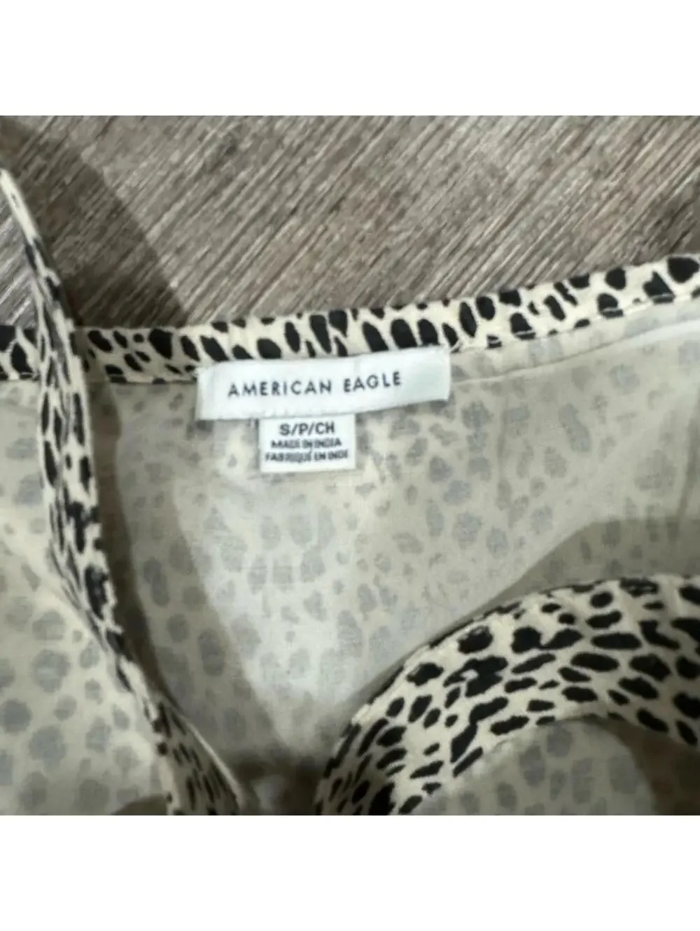 American Eagle Outfitters Cheetah Leopard Print Short Mini Dress- Size Small